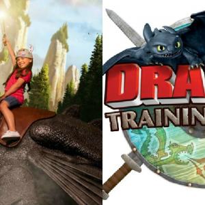Kenzie for Dreamworks Dragon Training Camp Print Ad 2012