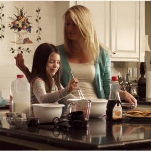 Taken for Ransom Lifetime Movie Kenzie Pallone with her TV mom Teri Polo