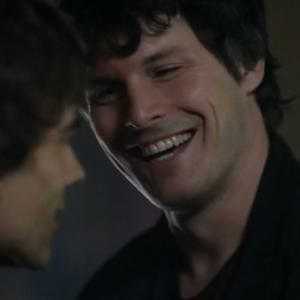 Still of Seann Gallagher and Christopher Gorham in Covert Affairs