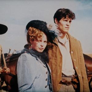 Still of Seann Gallagher and Chandra West in Revenge of the Land