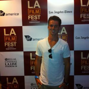 Josh Pierce at the LA Film Festival