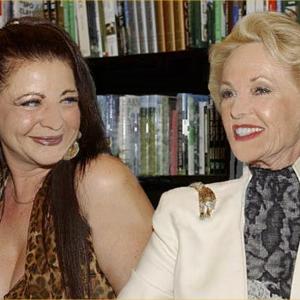 Lynn Santer with Tippi Hedren at the launch of 