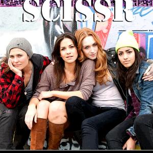 Kelly Sebastian, Jamie Clayton, Lauren Augarten and Paulina Singer in Scissr (2014)