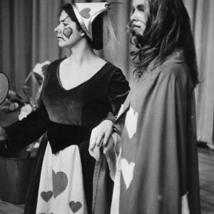 As the 'King of Hearts' in ALICE IN WONDERLAND (1973) with Patti Burton