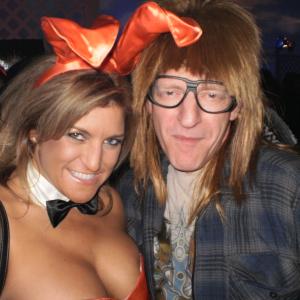Joey with one of his fans at Stage 3 Productions annual Halloween party in Warren MI