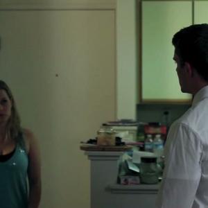 Rebecca Roffino and Connor Kinzer in Burn 2012