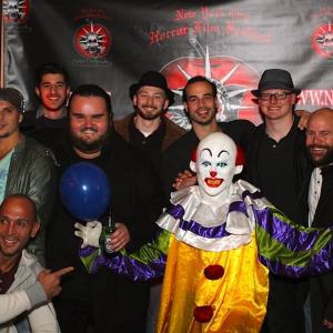 Fuzz on the Lens Productions with our inventionThe Staten Island Clown at the 2014 Tribeca Horror Film Festival