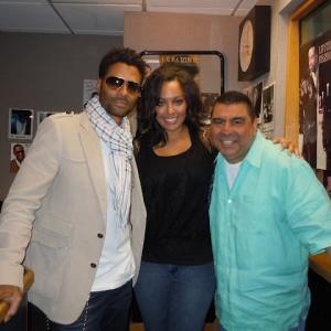 RB Singer Eric Benet Actress Frankie Blair  Radio Personality Hollywood Hernandez  The Touch Radio