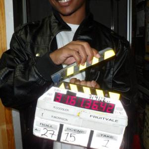 On the set of Fruitvale Station 2013