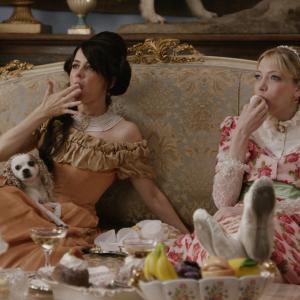 Still of Natasha Leggero and Riki Lindhome in Another Period (2015)