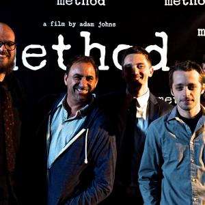 Adams Johns Chris Degner Jay Nelson Ben Adams and Will Nicol at their screening of Method