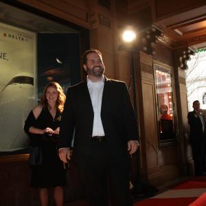 Matt Henson walking the red carpet at the Fox Theatre in Atlanta for an Elfs Story wold premeire