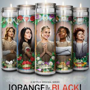 Kate Mulgrew, Laura Prepon, Taylor Schilling, Uzo Aduba and Dascha Polanco in Orange Is the New Black (2013)