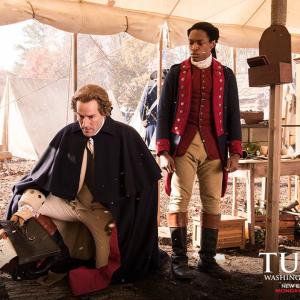 Still of Ian Kahn and Gentry White in TURN Washingtons Spies 2015