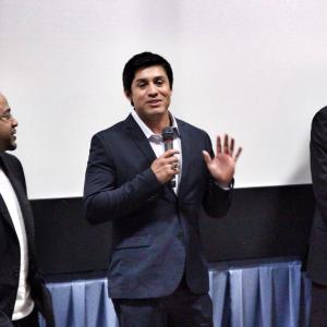 Director Reggie Titus, Executive producer and actor Pablo De Leon, and Producer and Actor Casey Smith