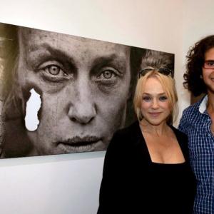 Susie Porter and Luke Stambouliah Persons of Interest Exhibition Opening
