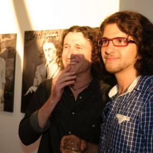 David Collins and Luke Stambouliah Persons of Interest Exhibition Opening