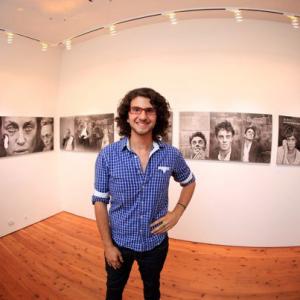 Luke Stambouliah Persons of Interest Exhibition Opening