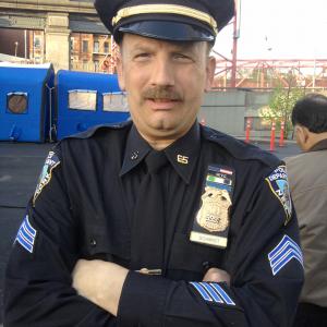 From the set of Blue Bloods