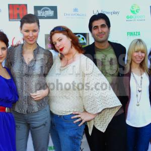 Miracle Mile Girls World Premiere at the Musical Hall Theatre in Beverly Hills Brooke Heatley with Magda Marcella and cast
