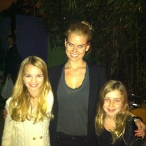 Olivia ROSE KeeganAlice Eve and Jade Duncan at party of DECODING ANNIE PARKER MOVIE 2012