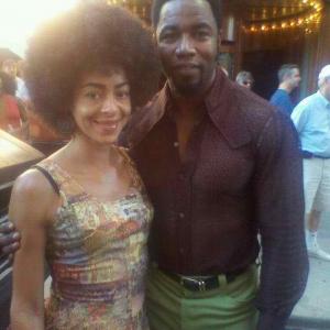 Pennie Marie featured with Michael Jai White in the 1974 Novel Freaky Deaky