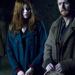 Still of Tony Curran and Karen Gillan in Doctor Who 2005