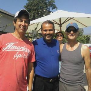 Me and Ray Romano and Jon Manfrellotti  Rays Labor Day party