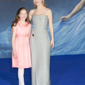Lily James and Eloise Webb at event of Pelene 2015