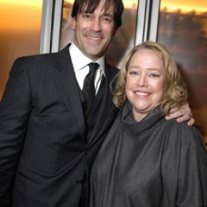 Kathy Bates and Jon Hamm at event of The Day the Earth Stood Still 2008