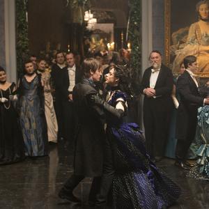 Still of Reeve Carney and Jonny Beauchamp in Penny Dreadful 2014