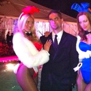 Playboy Mansion - Grammy Awards After Party 2012 Hosted by P-Diddy and Billie Mitchell.