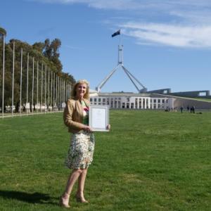 Certificate as a Nominee for Australian of the Year 2009 by Government in Canberra