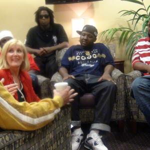 Interviewing Hip Hop Group OverGrind in Buckhead Atlanta