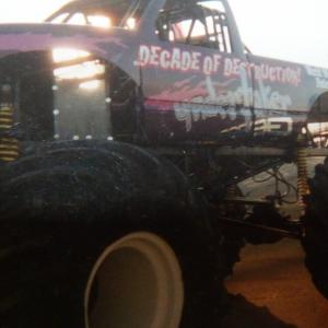 WWE Brothers Of Destruction monster truck. Sept 2001,the weekend after the Sept Trade Tower Attacks.