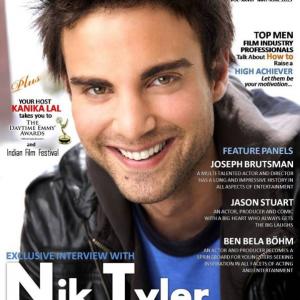 Nik Tyler Shine On Hollywood Magazine Cover Story MayJune 2015