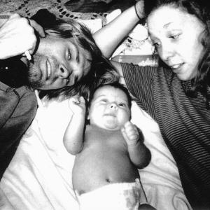 Kurt Cobain, Patty Schemel, Frances Bean Cobain
