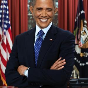 Reggie Brown as President Obama Oval Office