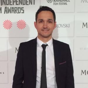 Adam Patel at the British Independent Film Awards 2014.