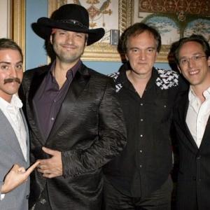 2007 ShoWest Honorees Raul Fernandez, Robert Rodriguez, Quentin Tarantino, Josh Greenbaum