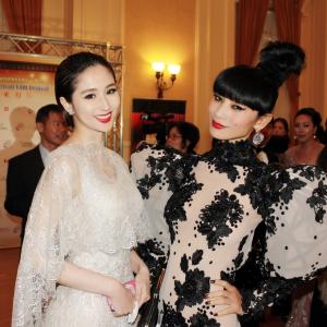 10th Hollywood Chinese American Film Festival 2014 Crazybarby Leni Lan with Lin Bai
