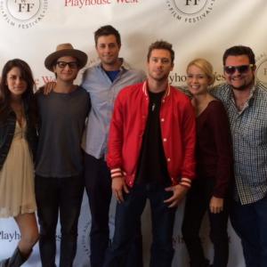 I Wasnt Me cast and crew at Playhouse West Film Festival Screening