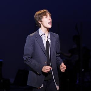 Cameron as Evan in 13 The Musical.