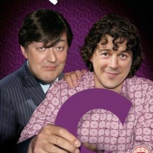 Stephen Fry and Alan Davies in QI 2003