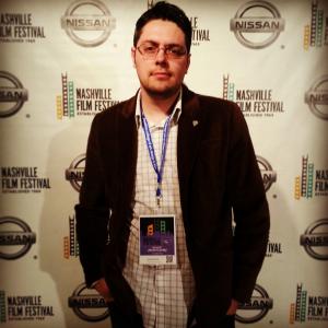 Jared Cooley at the Nashville Film Festival