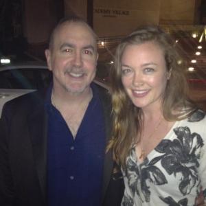 Katie Booth with Terence Winter at event for 