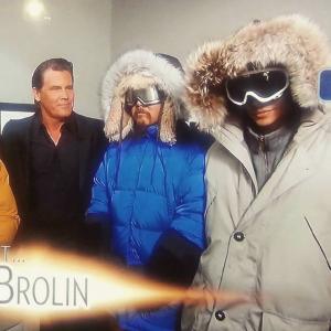 With Josh Brolin on Jimmy Kimmel Live 9915 promoting Everest