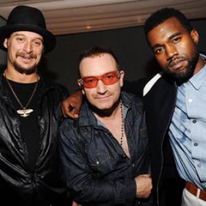 Kid Rock, Bono and Kanye West