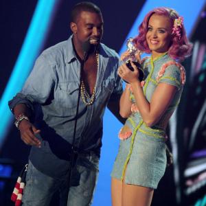 Kanye West and Katy Perry