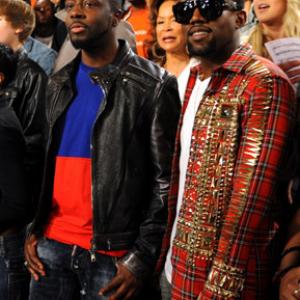 Wyclef Jean and Kanye West